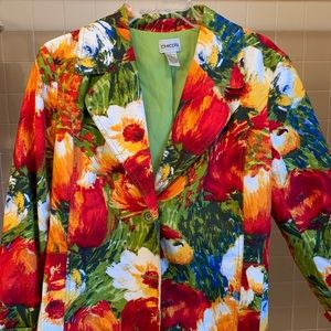 Floral Blazer